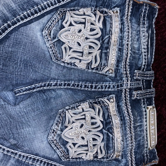 #111 True Religion Light Blue Denim Jeans - Picture 10 of 14